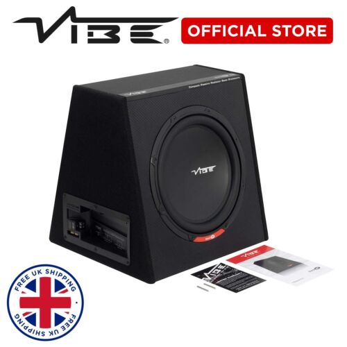 BLACKAIRC12-V2 – VIBE BlackAir 12 Inch 1500 Watts Passive Bass Subwoofer Enclosure