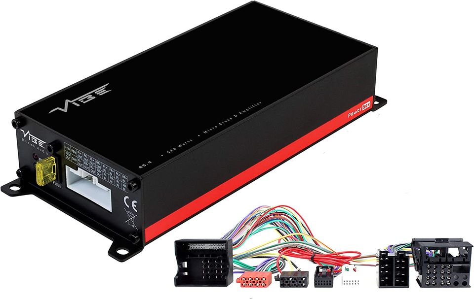 POWERBOX65.4M-V7: Powerbox 520 Watt Micro 4 Channel Amplifier
