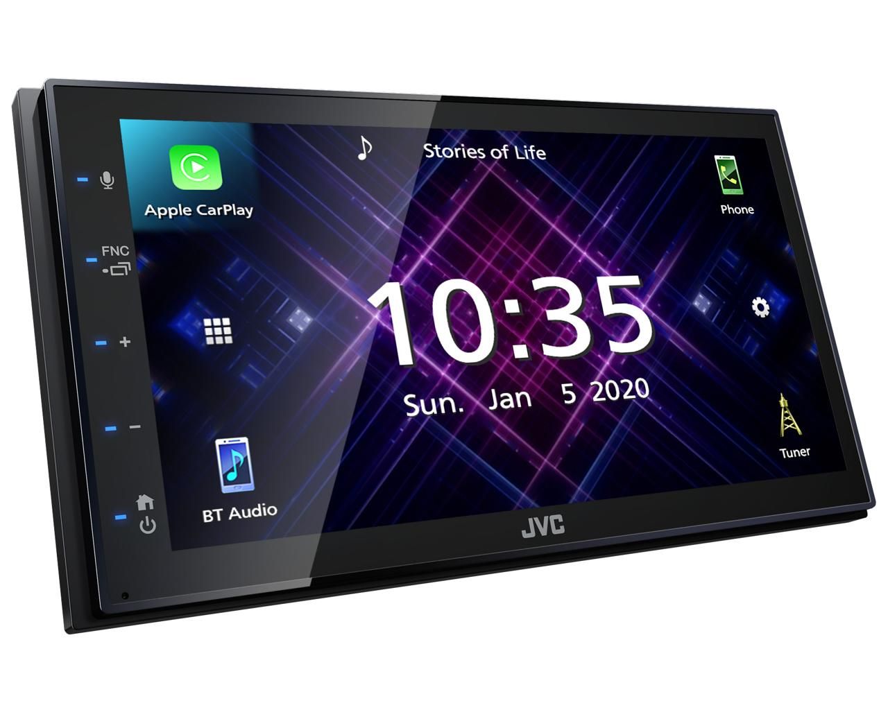 JVC KW-M560BT Car Stereo with Apple CarPlay & Android Auto